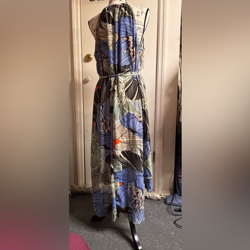 Mlle Gabrielle spaghetti straps summer dress.